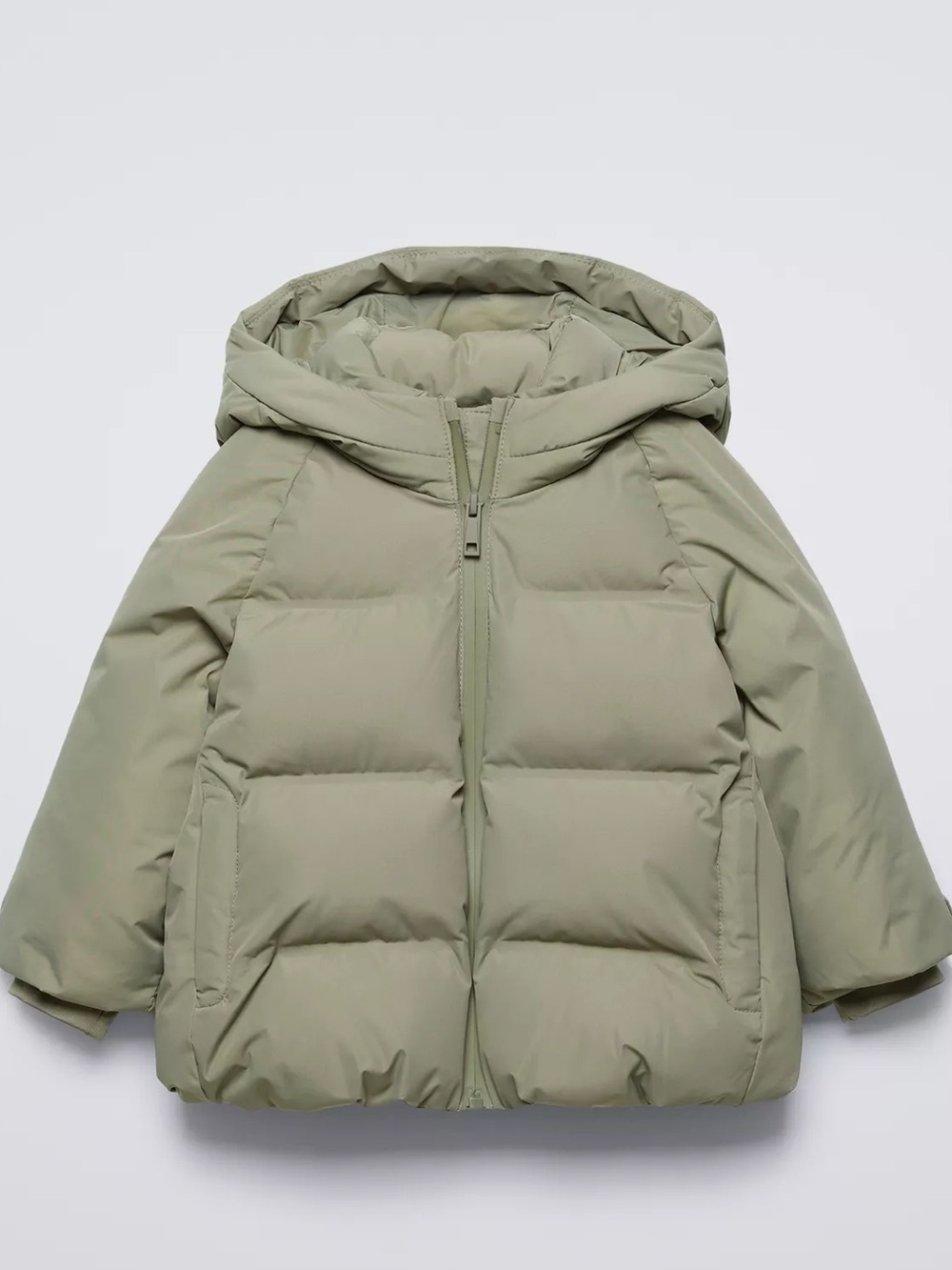 Zara Water Repellent Puffer Jacket Girls/Boys Size 5